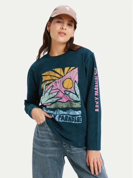 Roxy Bluză Hangloose Washed negru