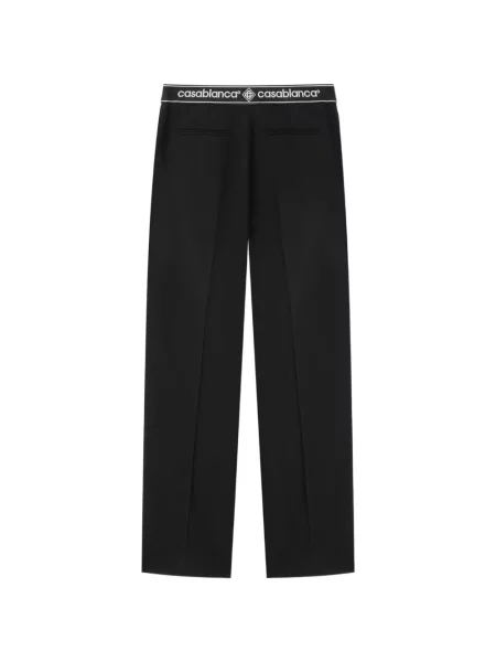 Pantaloni Casablanca cu autograf negru