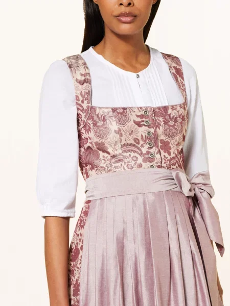 Waldorff Dirndl Halenka S Rukávem bílá