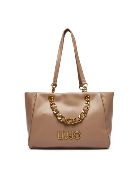 Liu Jo torebka shopper beżowa
