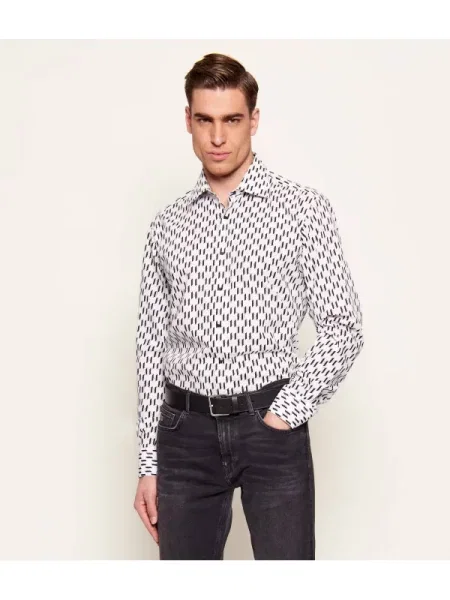 Karl Lagerfeld Cămașă | Modern fit alb