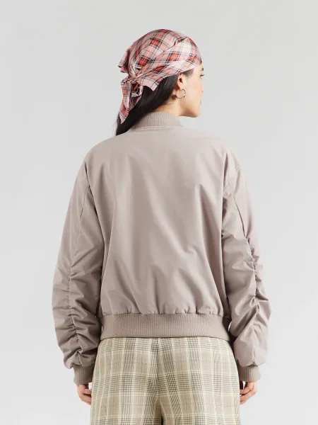VERO MODA Geacă de primăvară-toamnă VMNORMA' gri