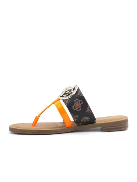 Japonki Guess brązowe