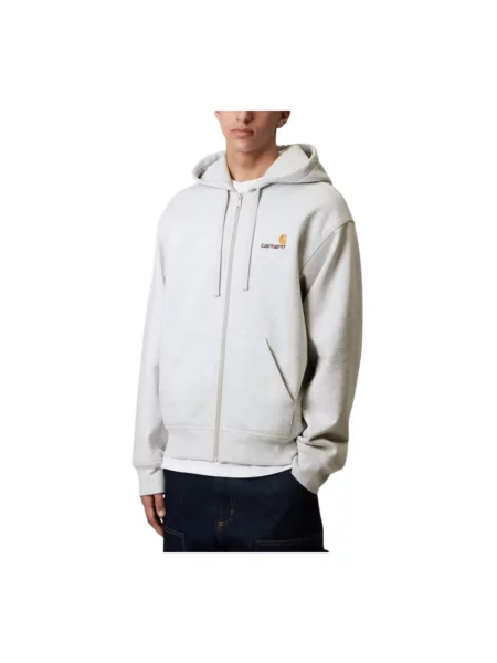 Kurtka Carhartt Wip z kapturem szara
