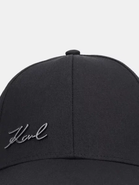 Бейсболка Karl Lagerfeld K/SIGNATURE чорний