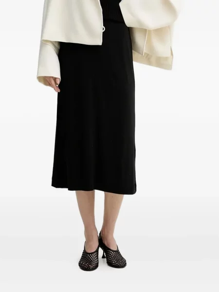 Midi-suknja Day Birger Et Mikkelsen iznad koljena crna