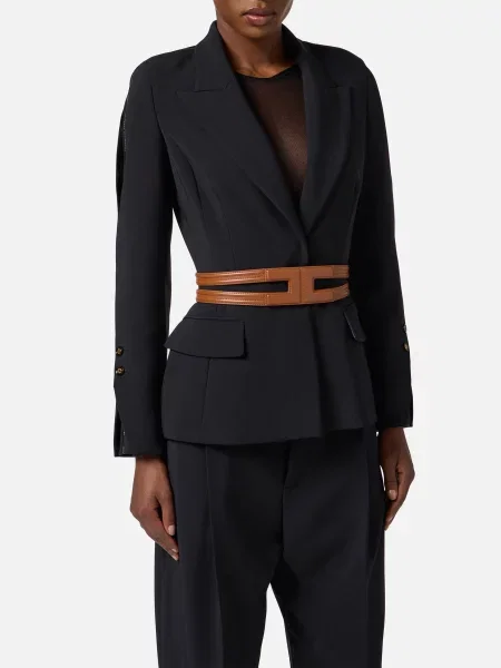 Ремень Elisabetta Franchi коричневый