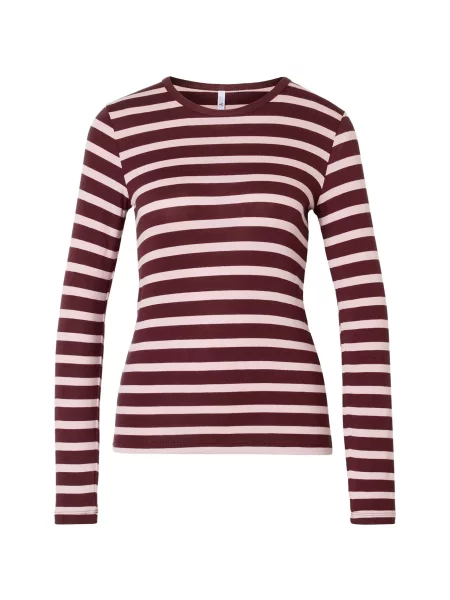 Hailys Tricou roz / burgundy roșu