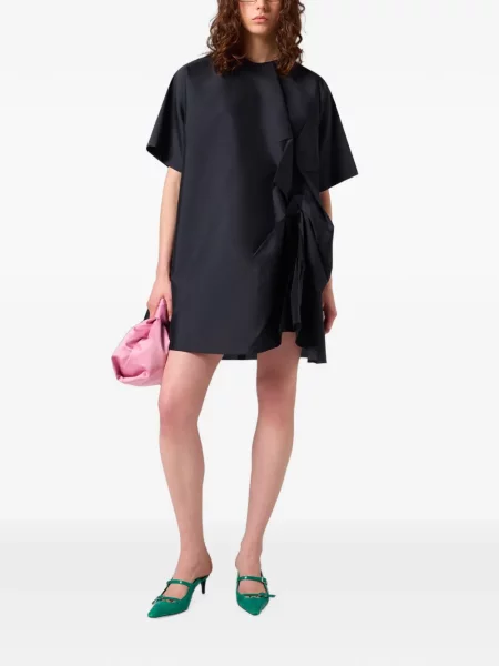 Rochie mini Msgm cu volane negru