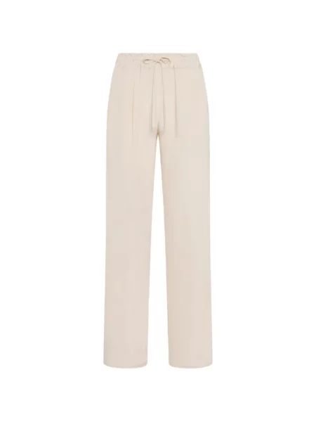 Pantaloni Kiton cu cordon roz