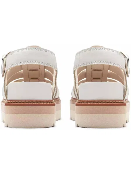 Pantofi Clarks alb