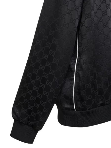 Geacă bomber Gucci din jacard negru