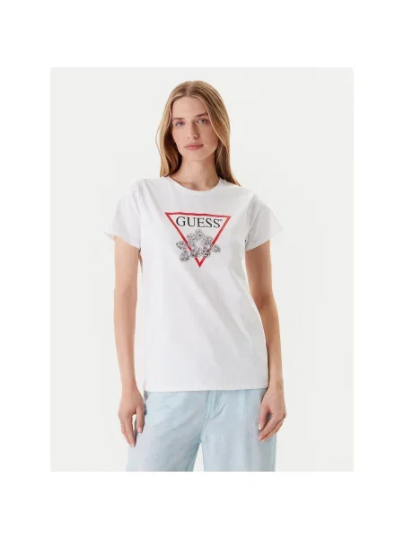Guess Футболка Regular Fit білий