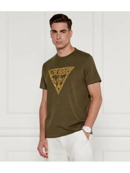 GUESS Tricou kaki