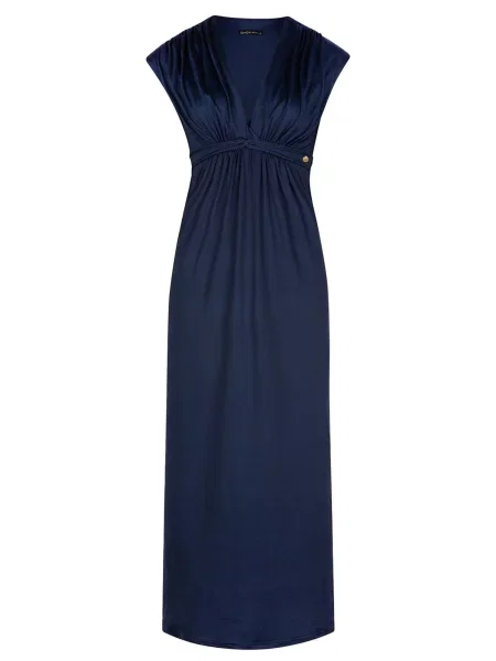 Chic by Lirette Haljina Kimono dress Natural tamno plava