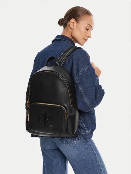 Calvin Klein Plecak Bold Ck Backpack czarny