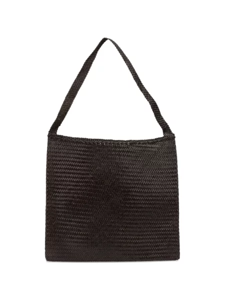 Kožená shopper kabelka Dragon Diffusion hnědá
