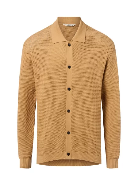 Redefined Rebel kardigan RRSantana Mężczyźni jednolity S brązowy