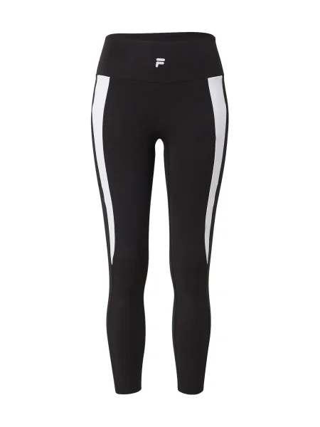 FILA Pantaloni sport Rabenau negru / alb