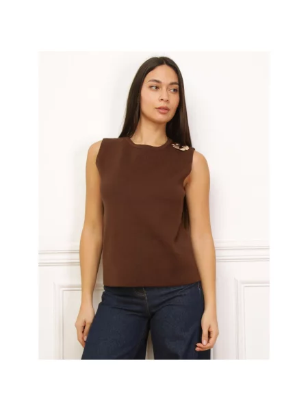 Top La Modeuse smeđa