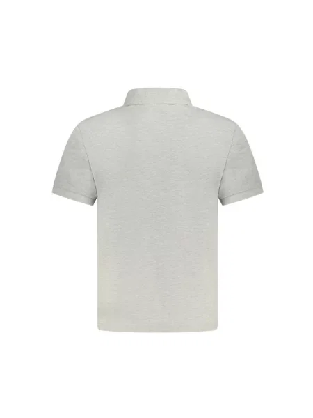 Koszulka polo North Sails z krótkim rękawem z logo szara