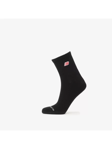 Чорапи New Balance с автограф черно