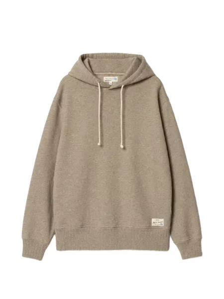 Μονωμένος hoodie Merz B. Schwanen καφέ