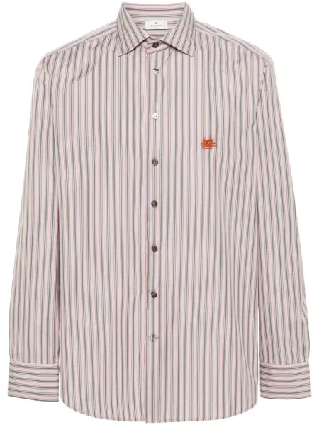 Cămașă Etro cu broderie roz