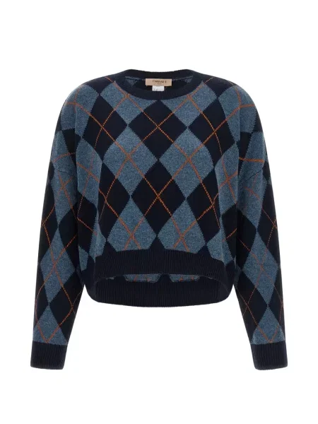 Pulover Twinset de lână albastru