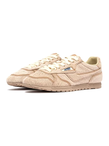 Sneakersy Autry beżowe