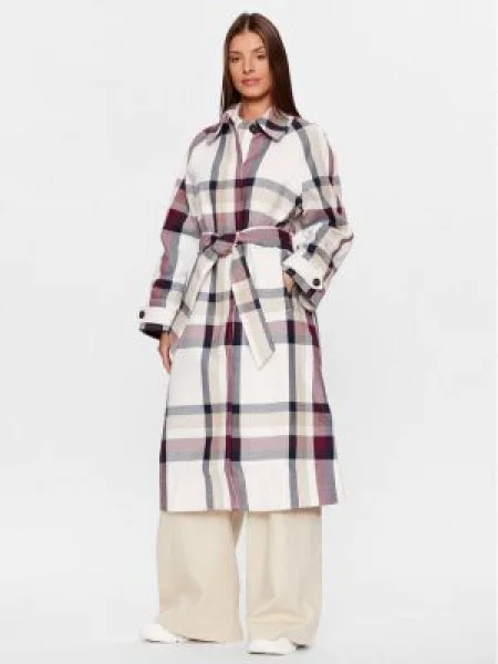 Palton Tommy Hilfiger maro