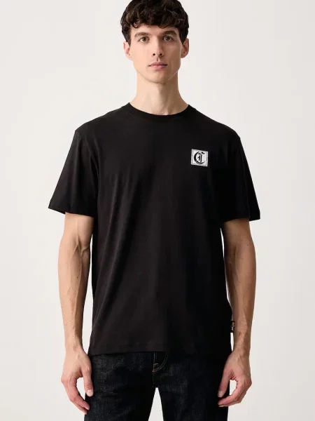 Just Cavalli Tricou negru