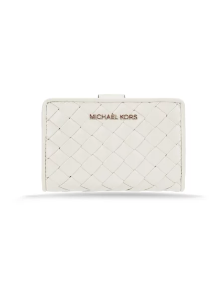 Portfel Michael Kors skórzany beżowy