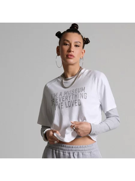 Футболка Cropp белая