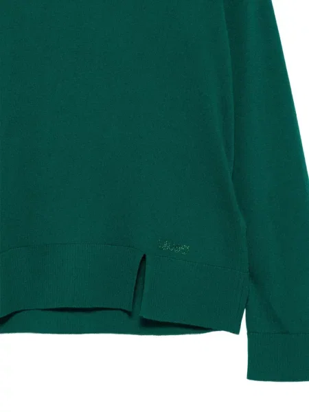 Stras pulover Liu Jo verde