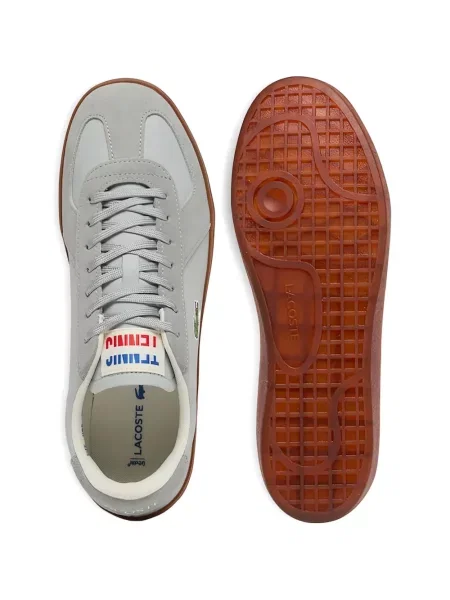 Sneakerși Lacoste gri