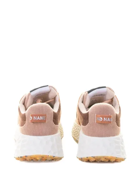 Sneakerși No Name de catifea cord maro