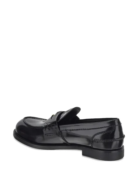 Pantofi loafer Miu Miu din piele negru