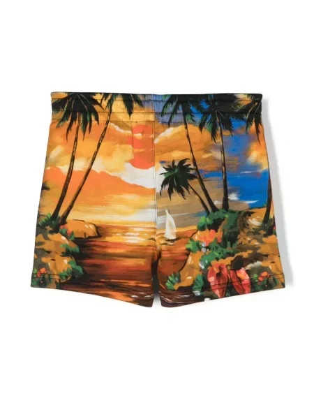 Szorty dziecięce Dolce And Gabbana niebieskie