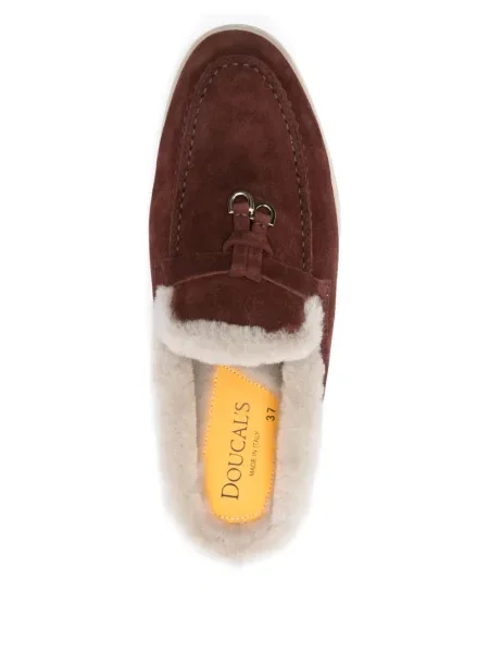 Papuci tip mules Doucal's roșu