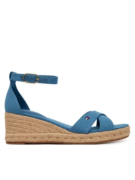 Espadryle Tommy Hilfiger niebieskie