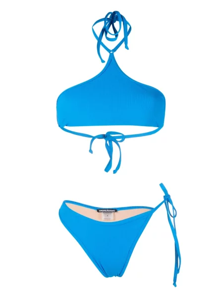 Bikini Andreadamo tricotate albastru
