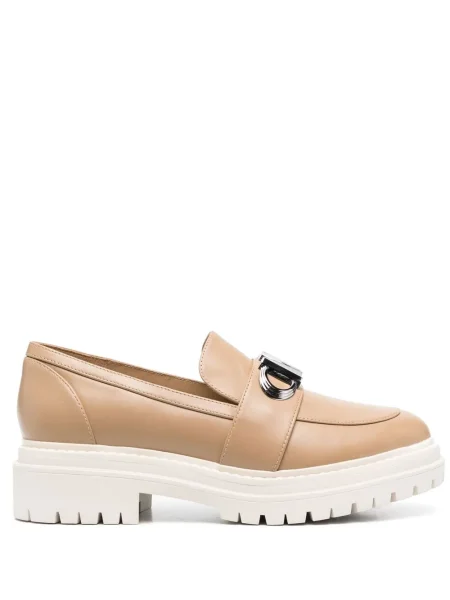 Pantofi loafer Michael Michael Kors din piele maro