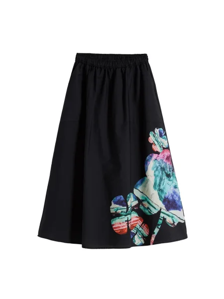 Desigual Fustă trapez Ella Lacroix negru