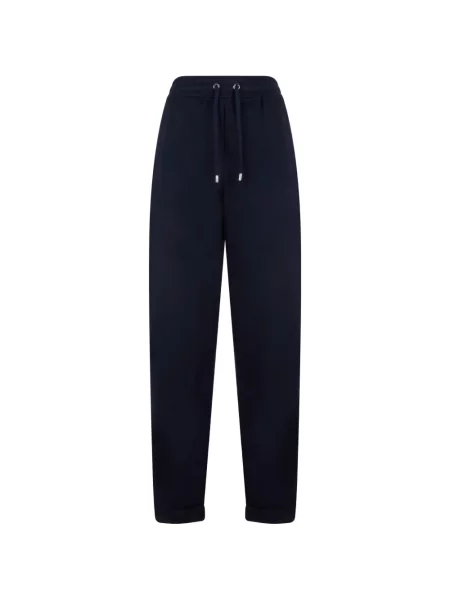 Pantaloni Moorer alergare cu cordon albastru