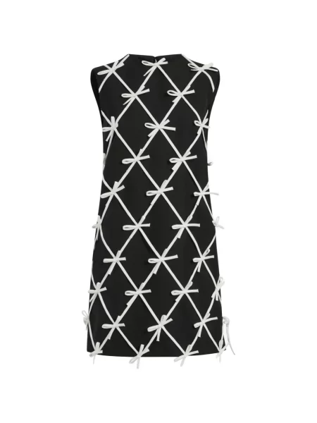 Rochie mini Moschino cu funde negru