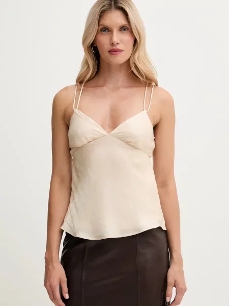 Hoss Intropia bluzka beżowa