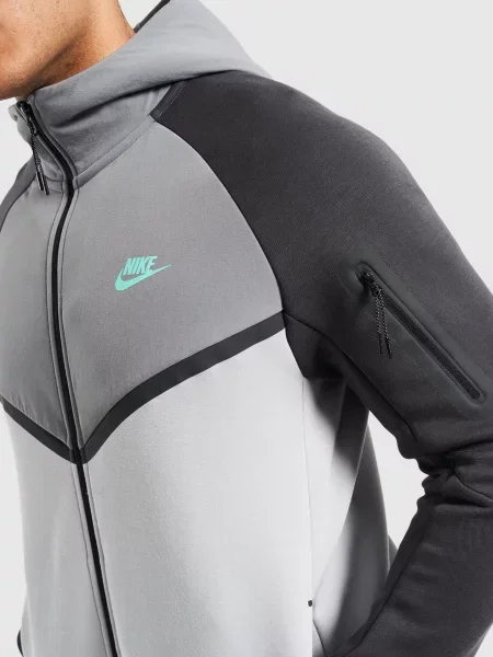 Nike Bluza Rozpinana Z Kapturem Tech szara