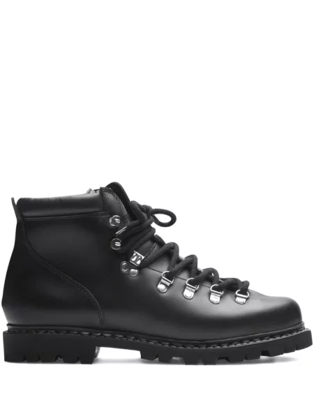 Botine Paraboot cu șireturi din piele negru