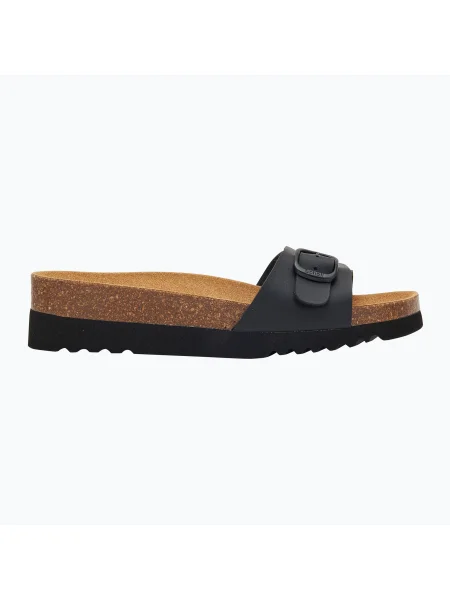 Scholl дамски джапанки Ginni Wide Med black черно